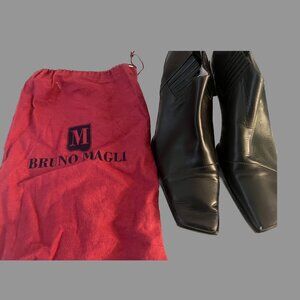 Brown Bruno Magli booties - Size 37.5